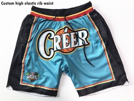 Greer Street Custom Logo Retro Workout Shorts
